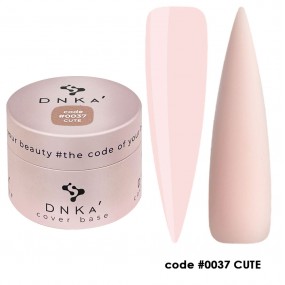 DNK Cover base №0037 cute, 30 мл светлый бежево-розовый