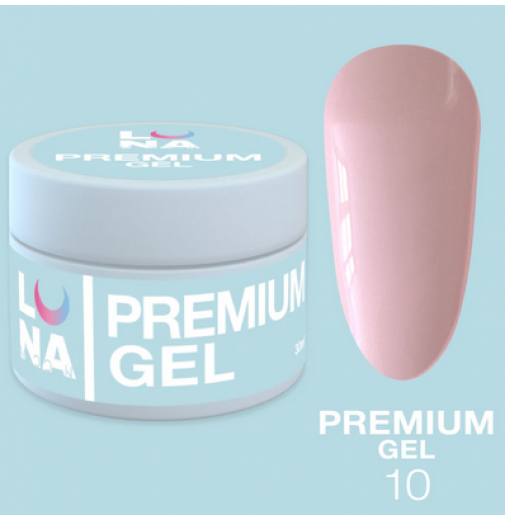 Luna Gel Premium №10, 15 мл