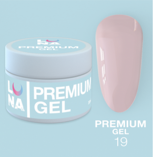 Luna Gel Premium №19, 15 мл