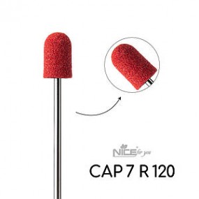 Nice Ковпачок для педикюру cap 7 r 120 (червоний)