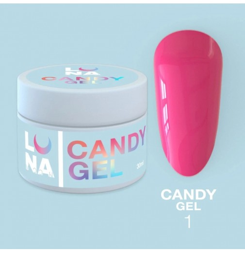 Luna Candy Gel №1, 15 мл