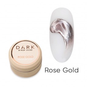 Dark Metal gel rose gold, paint 5г