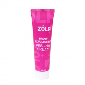 ZOLA Крем-скатка для брів brow exfoliating peeling cream 100ml