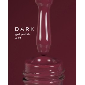 Dark Gel Polish №43, 10 мл