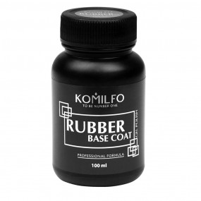 Komilfo  Rubber Base Coat  каучуковая база для гель-лака 100 мл (бочонок)