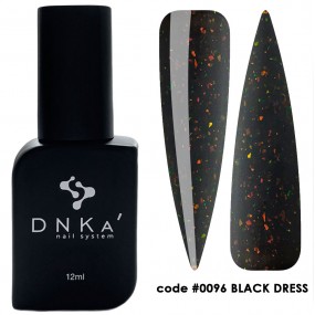 DNK Cover base №0096 black dress, 12 мл