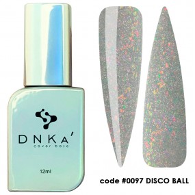 DNK Cover base №0097 disco ball, 12 мл