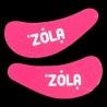 ZOLA Патчі силіконові багаторазові для очей (1 пара) малинові