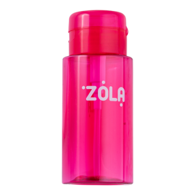 ZOLA Ємність пластикова для рідини з помпою-дозатором (рожева)