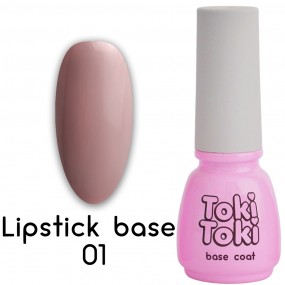 Toki-Toki База для гель-лаку lipstick base lb01 5 мл