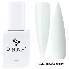 DNK Cover base №0043 a'milky, 12 мл