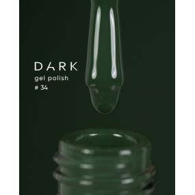 Dark Gel Polish (new collection) №34, 6 мл