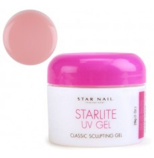 Star Nail Starlite Gel Pink-розовый моделирующий гель, 56 г